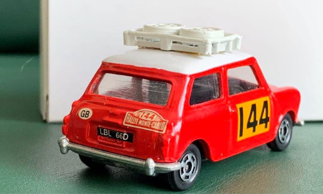 トミカ ミニクーパー トラフィック特注 モンテカルロラリー 144