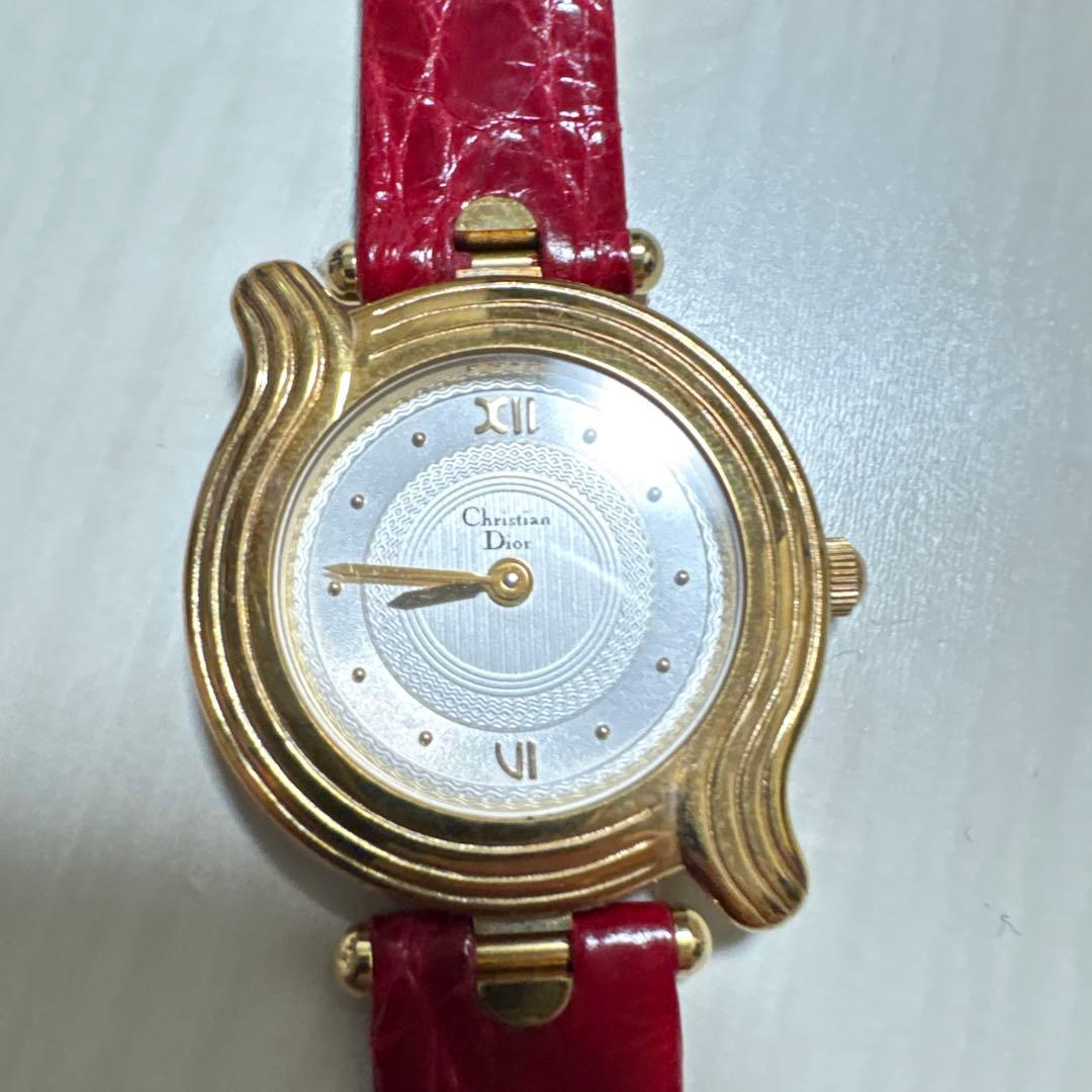 株*ン様 Christian Dior アナログ時計 不動