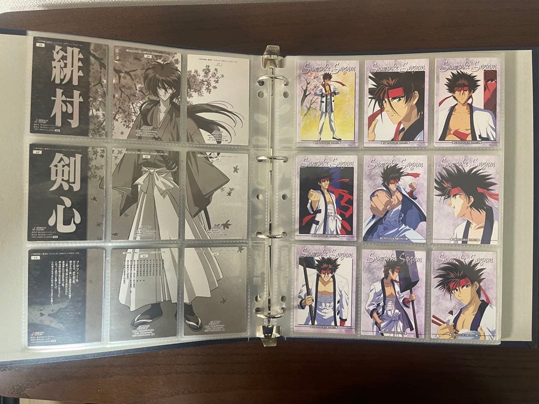 【初版】186種コンプリート＋3 るろうに剣心　カードダスマスターズ