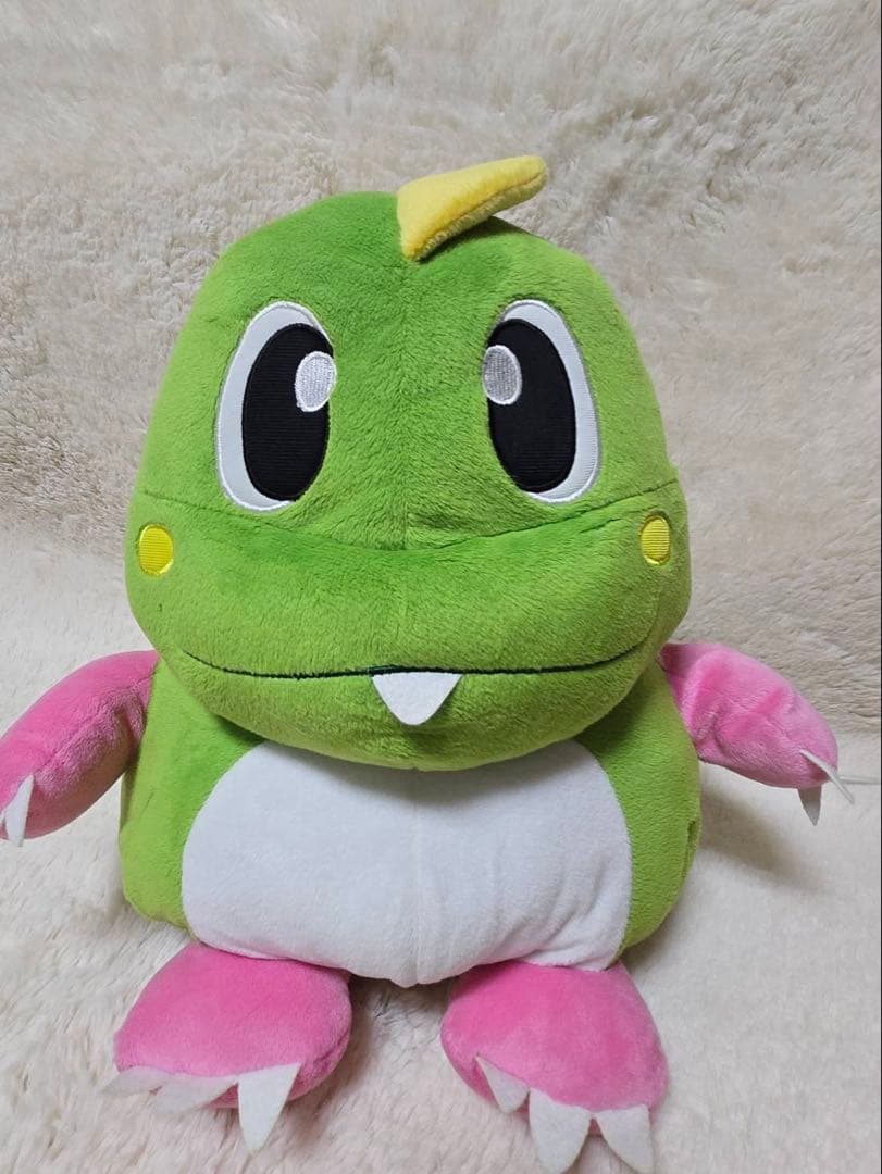 【レア】バブルボブルのぬいぐるみ　美品