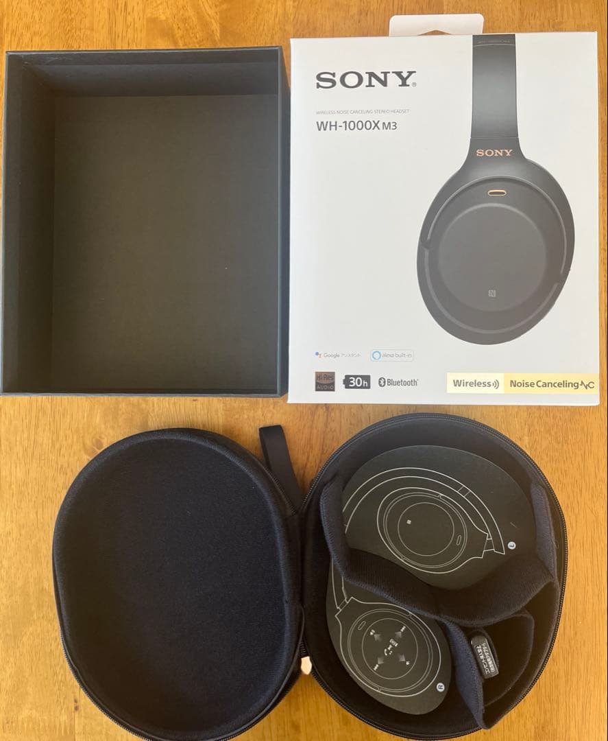 SONY WH-1000XM3 ノイズキャンセリングヘッドホン 箱付