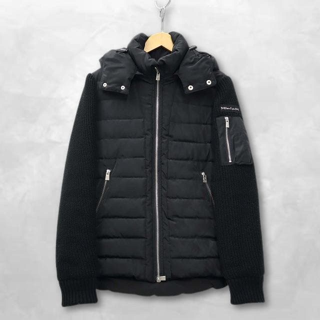 レトロエンジン RTEG 3M シンサレート 袖リブ 中綿 ジャケット ブラック