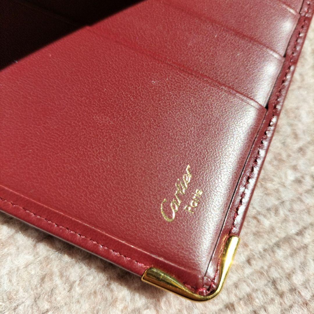 くまさん様　カルティエ　2つ折り財布　未使用ですが長期保管品です