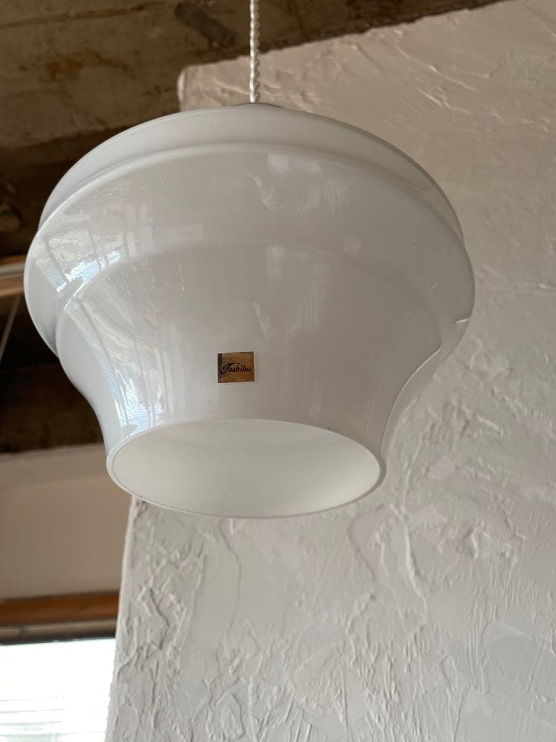 希少 ヴィンテージ 1950-1969 TOSHIBA ペンダントライト②