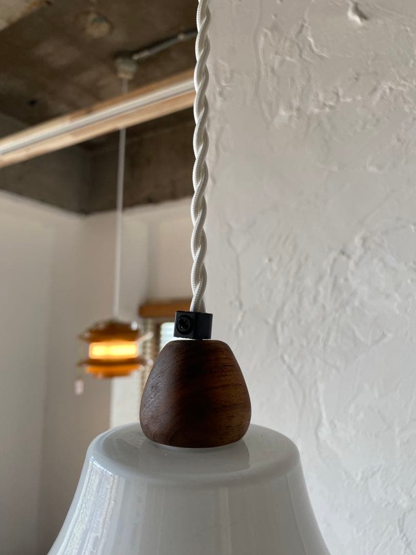 希少 ヴィンテージ 1950-1969 TOSHIBA ペンダントライト②