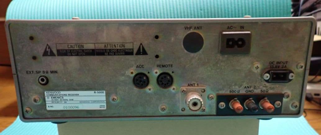 【要修理】KENWOOD 通信型受信機 R-5000