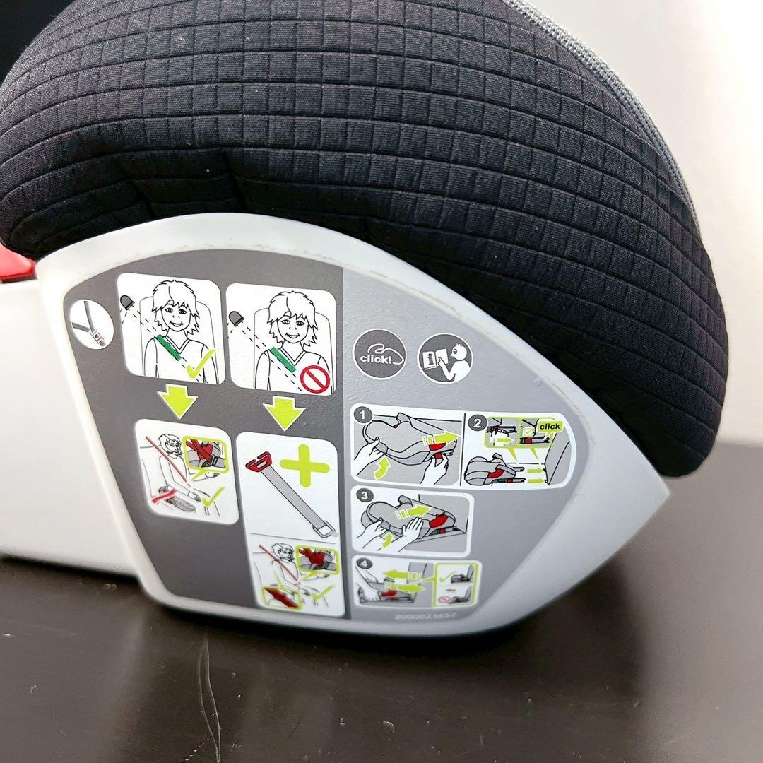 美品　メルセデス・ベンツ純正 RÖMER ジュニアシート ISOFIX 黒