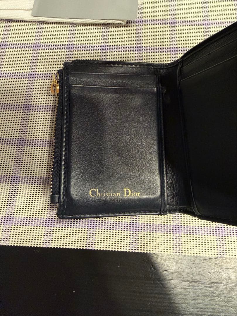 Christian Diorディオール　トロッター三つ折り財布 正規品付属品あり