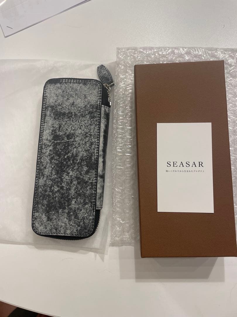 山　新品未使用　SEASAR ダクトペンケース マルゴーフォグ　ネロ