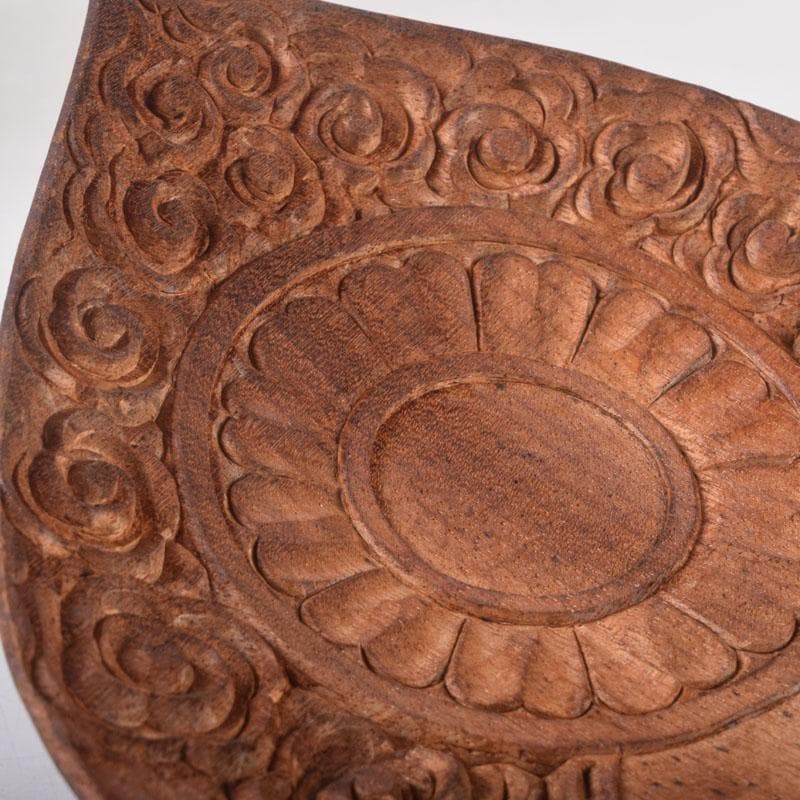 仏教美術　井波彫刻宗家　番匠屋刀　木彫　仏像　共箱　N　8371A