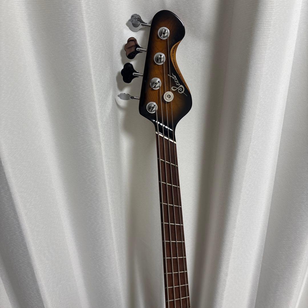 Seed エレキベース サンバースト 4弦 でらしモデル