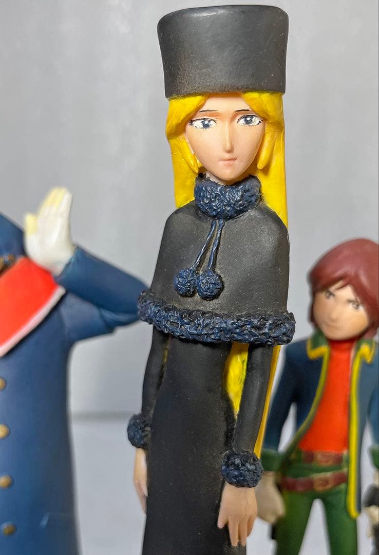 銀河鉄道999 ボークス 完成品（メーテル、鉄郎、車掌さん ガレージキット完成品