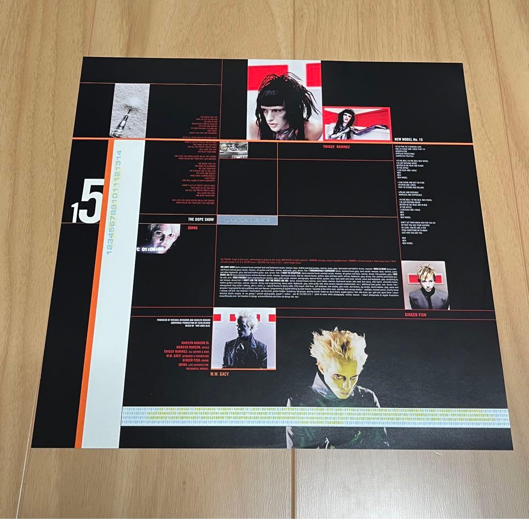 Marilyn Manson mechanical animals LPレコード