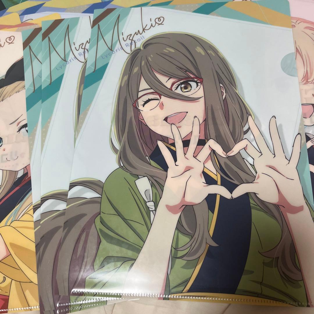 リコリコ　ローソン　ファイル　7種 計21枚