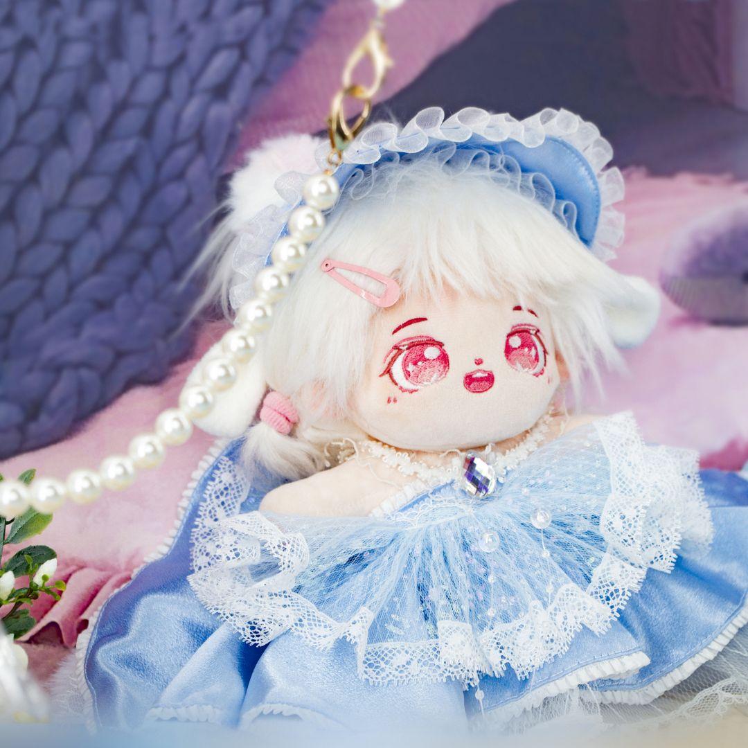 ぬいぐるみ服　20cm　新品　現品着せ替え　ドレス　ワンピース　宮廷　豪華