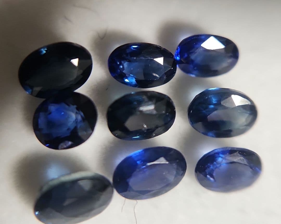 天然サファイア ルースセット 2656