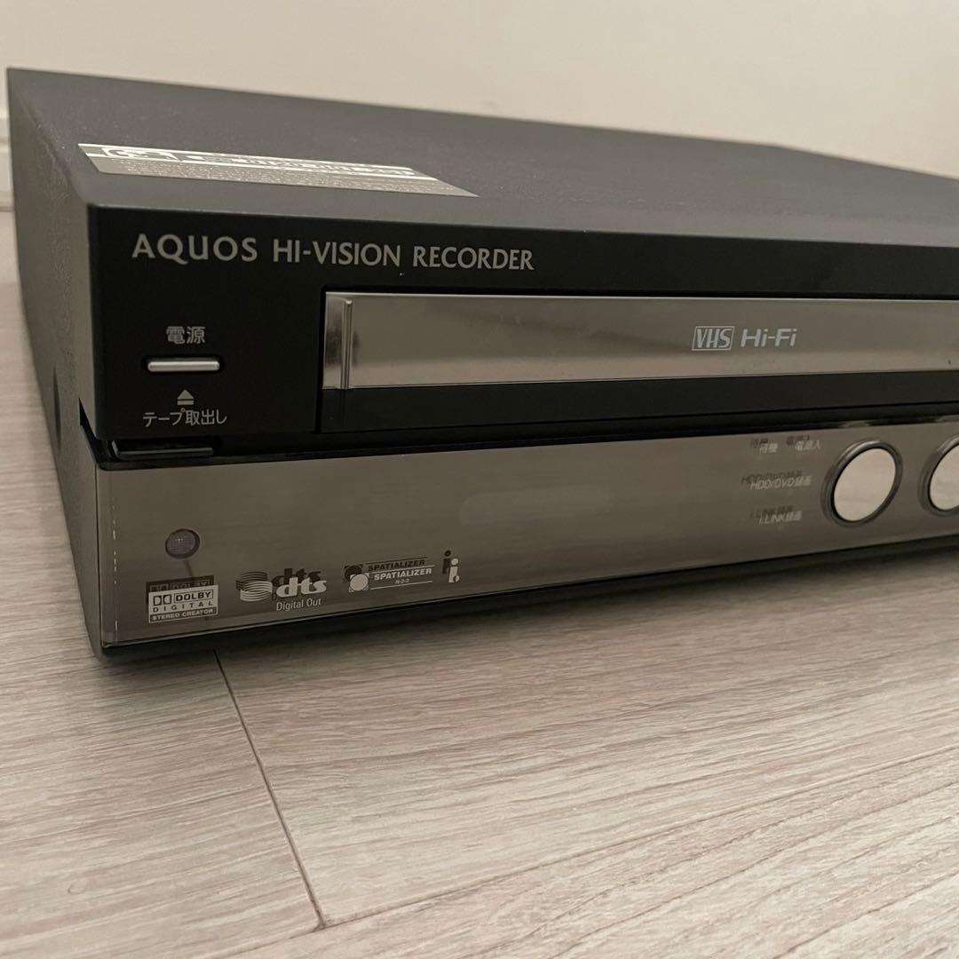 レコーダー SHARP AQUOS HI-VISION RECORDER