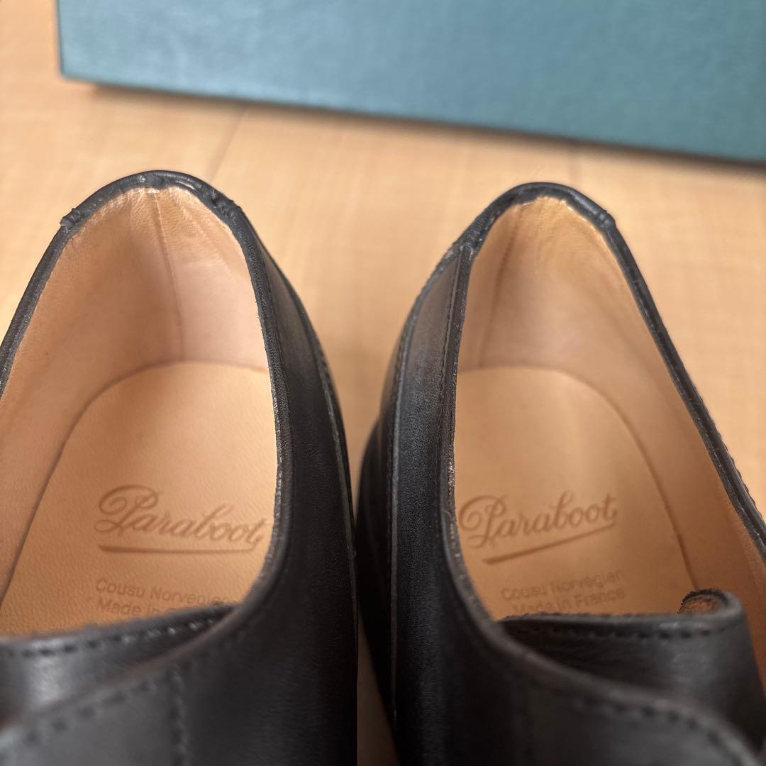 【新品】パラブーツ　VILLANDRY　ブラック　7サイズ