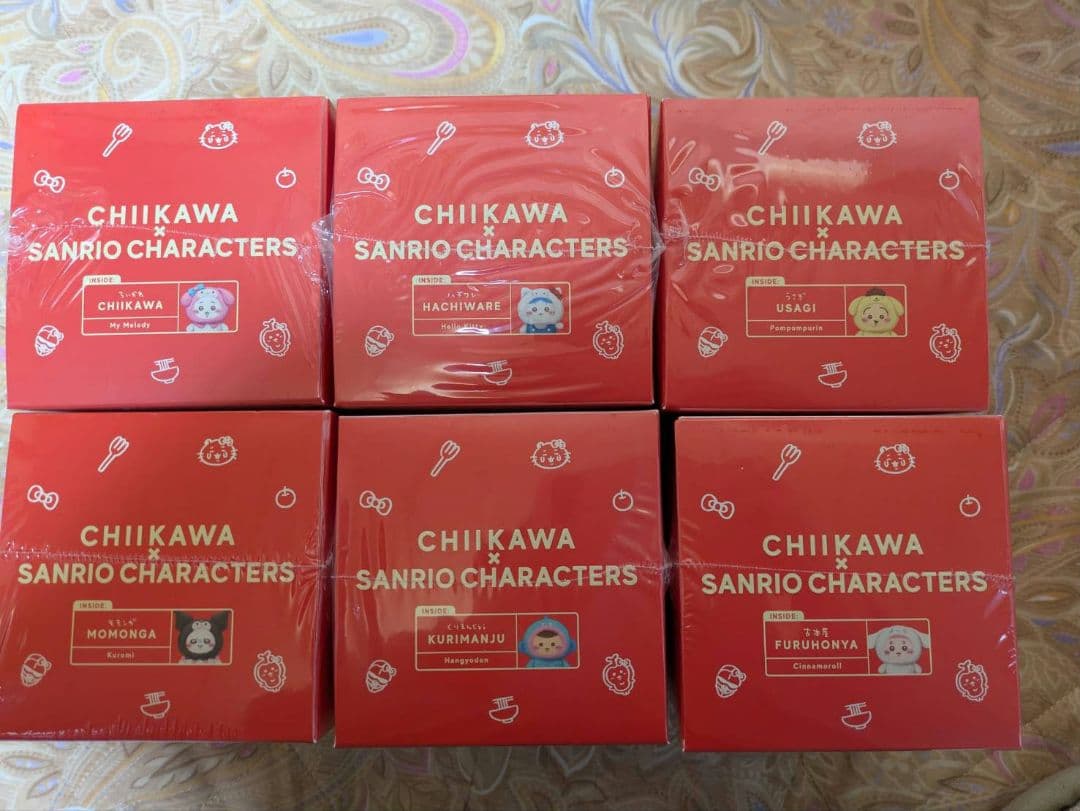 24時間以内発送 ちいかわ×サンリオ Kiramekko きらめっこ 6種セット