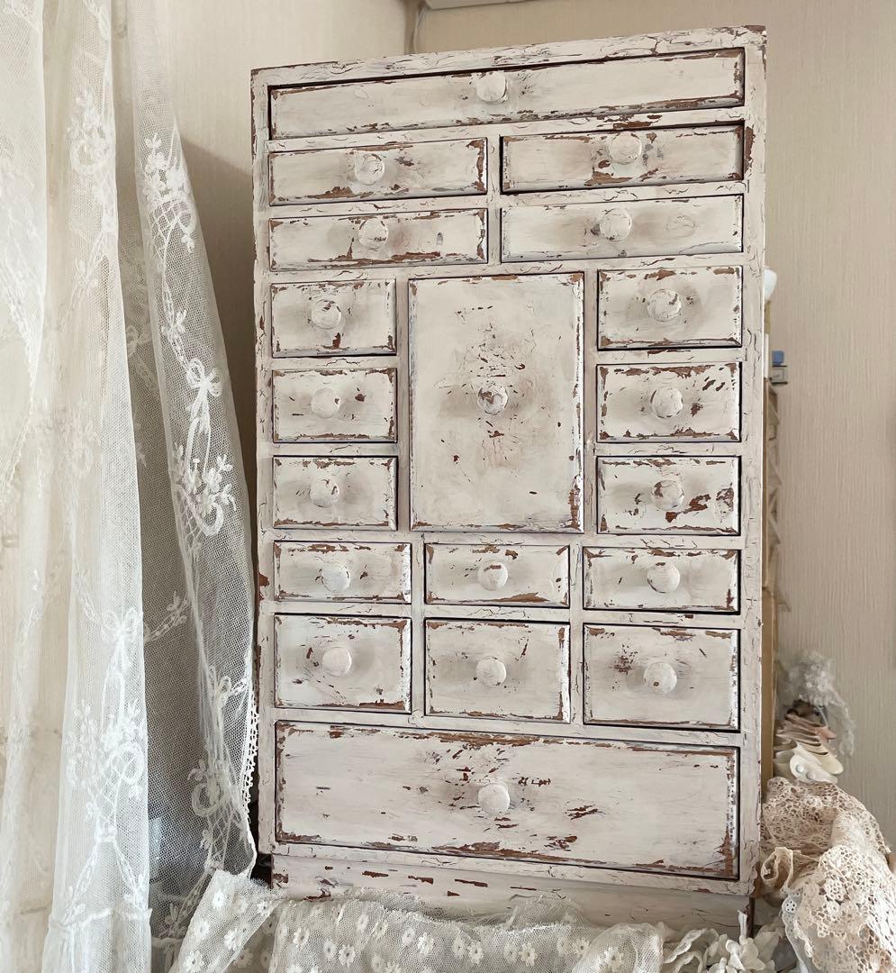 木製キャビネット　ドロワー　フランス