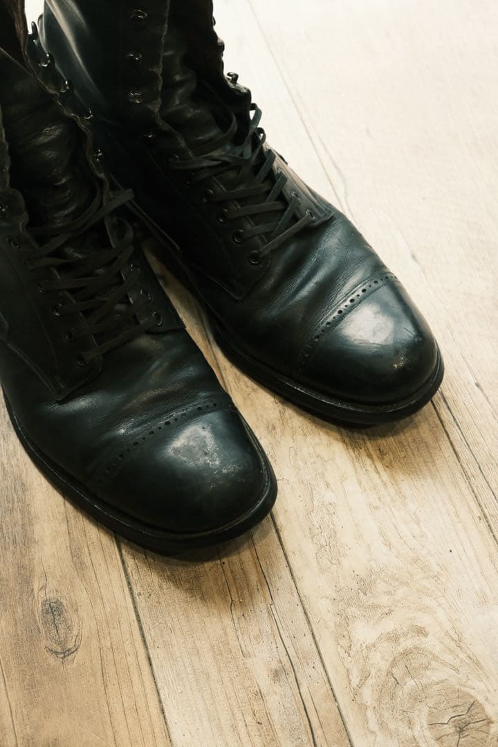 ビンテージブーツ　アンティーク　1930 官給品