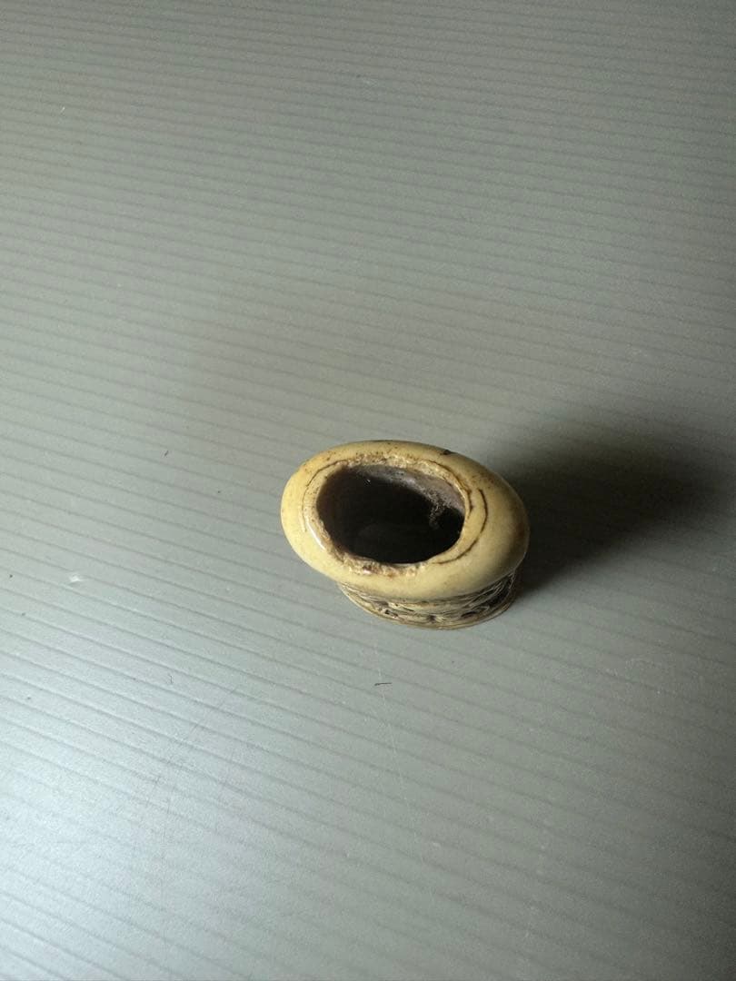 2101 時代物　根付2客　箸4本