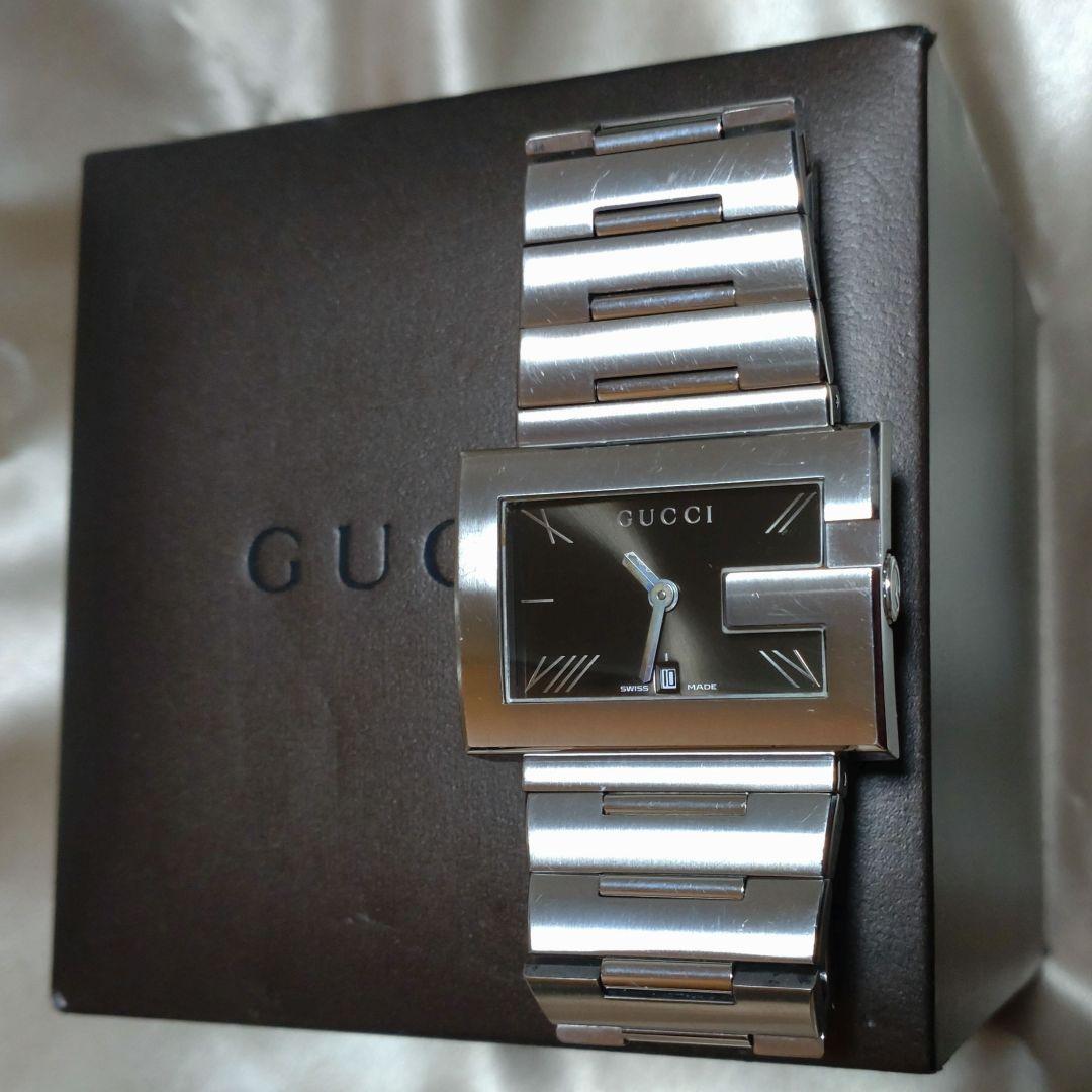 グッチ 腕時計 メンズ G レクタングル 100M