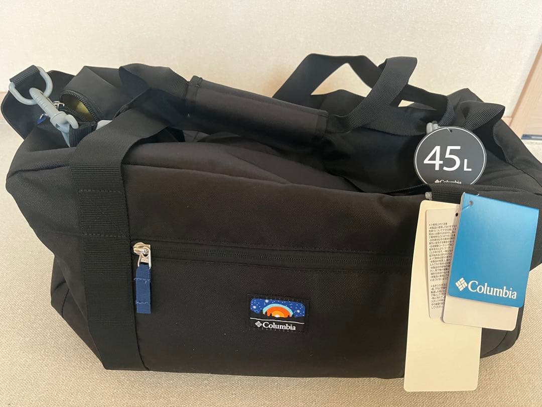 新品未使用　Columbia(コロンビア)ボストンバッグ　45 L ブラック