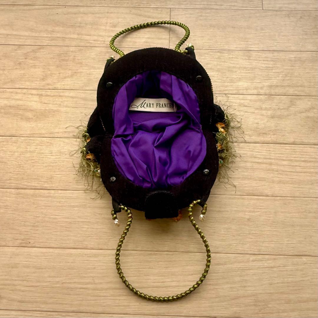 新品未使用MARY FRANCES メアリーフランシス ハンドバッグ