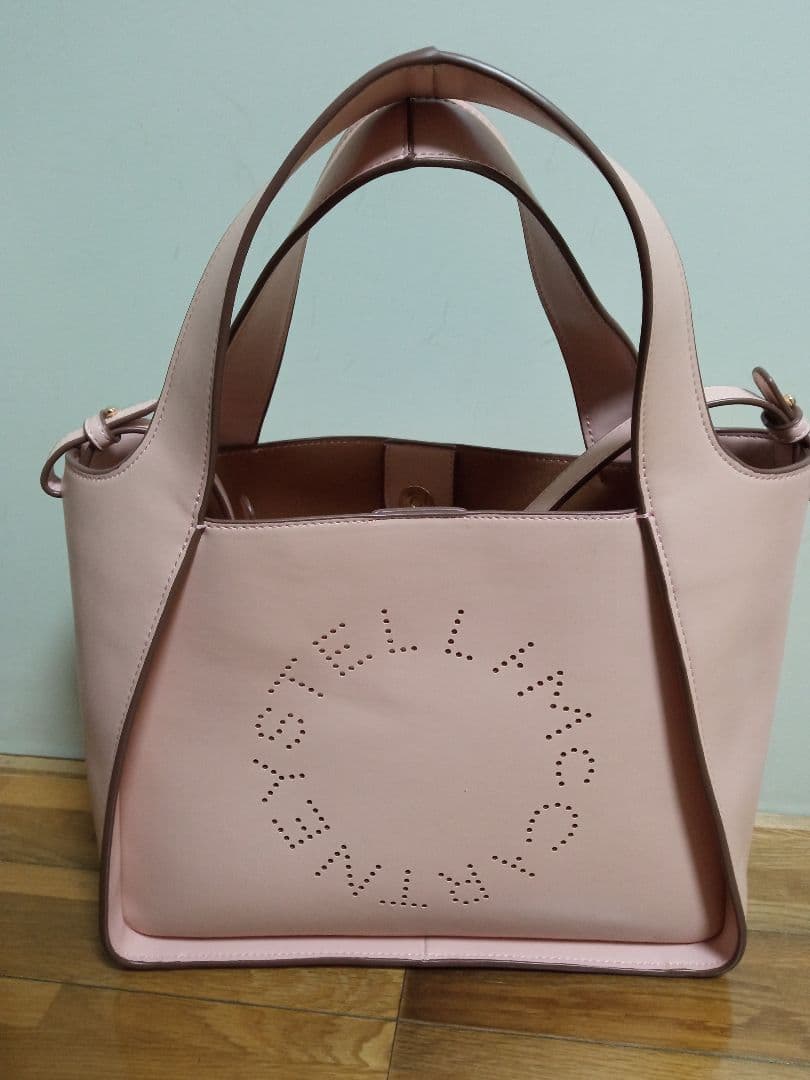 ステラマッカートニー ロゴトートバック