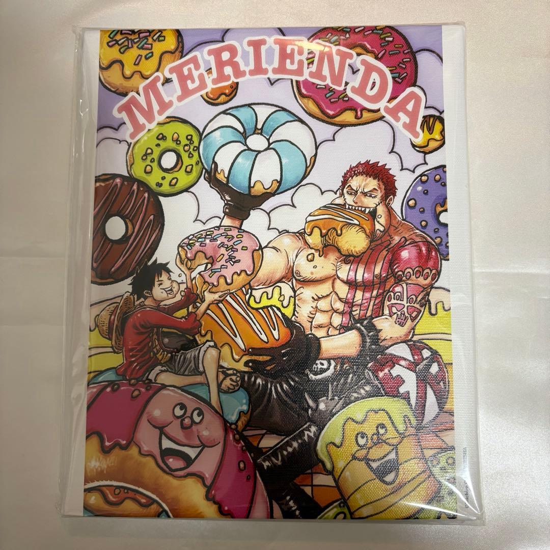 ワンピース アートボード ルフィ＆カタクリ