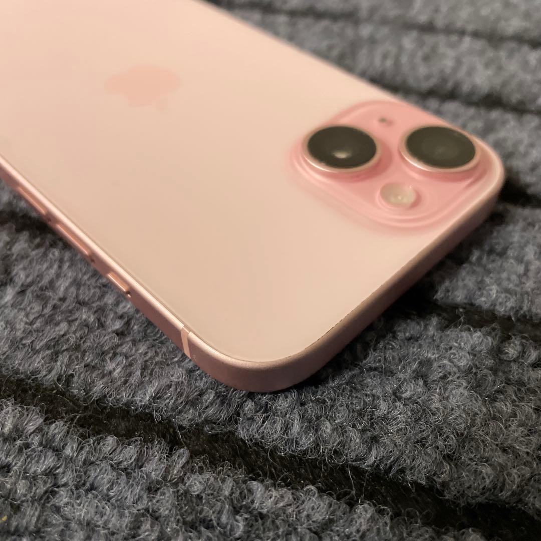 164 Apple iPhone15 128GB ピンク SIMフリー