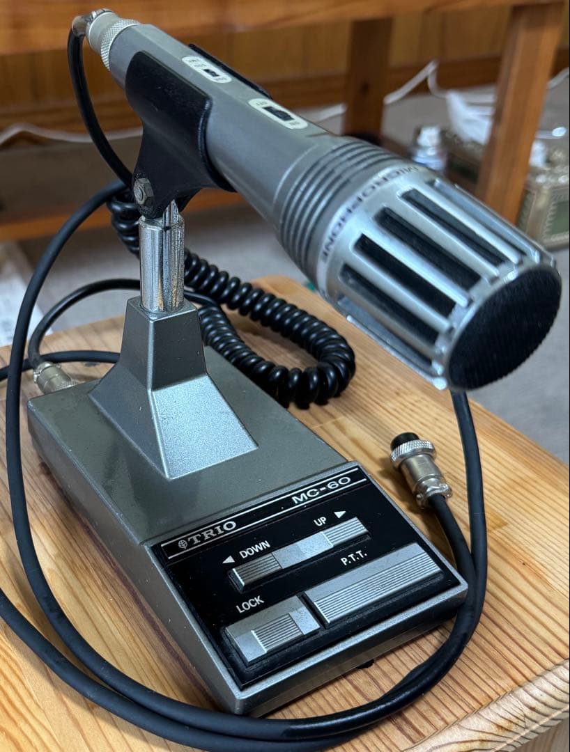 TRIOスタンドマイクMC-60無線トリオ