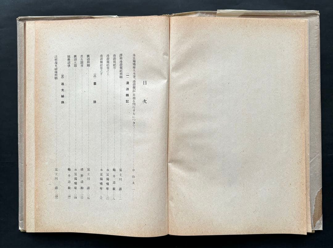 た*た様 《2冊セット》永富独嘨庵「漫遊雑記」、富士川 游「訳解漫遊雑記」