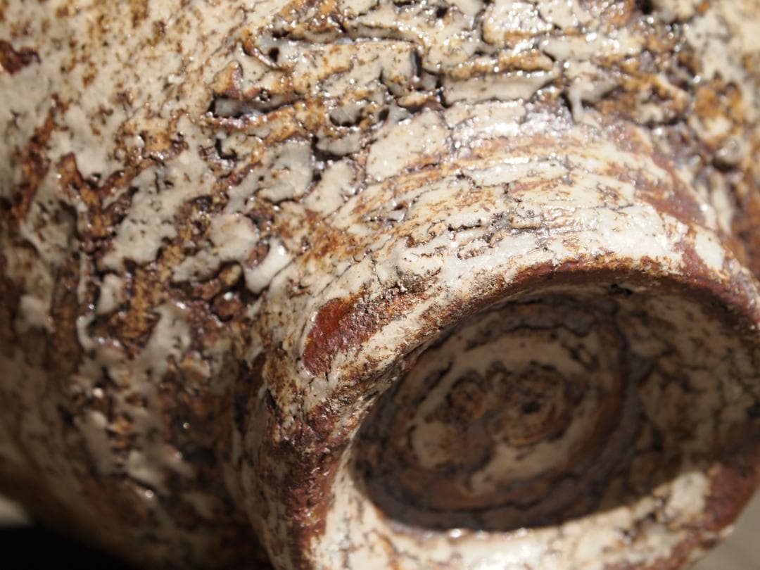 新作★高島聡平【師：伊勢崎淳】★（備前）茶碗★共箱・布