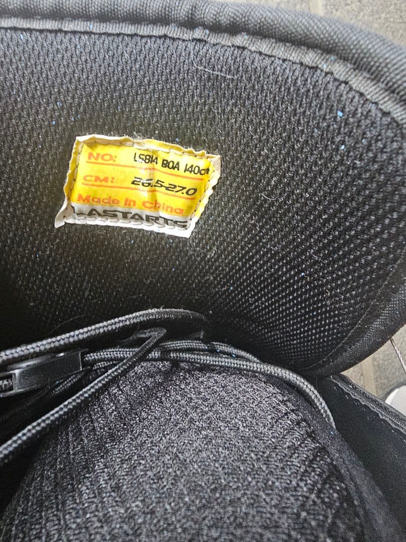 LASTARTS ブラック スノーボードブーツ 26.5～27.0cm