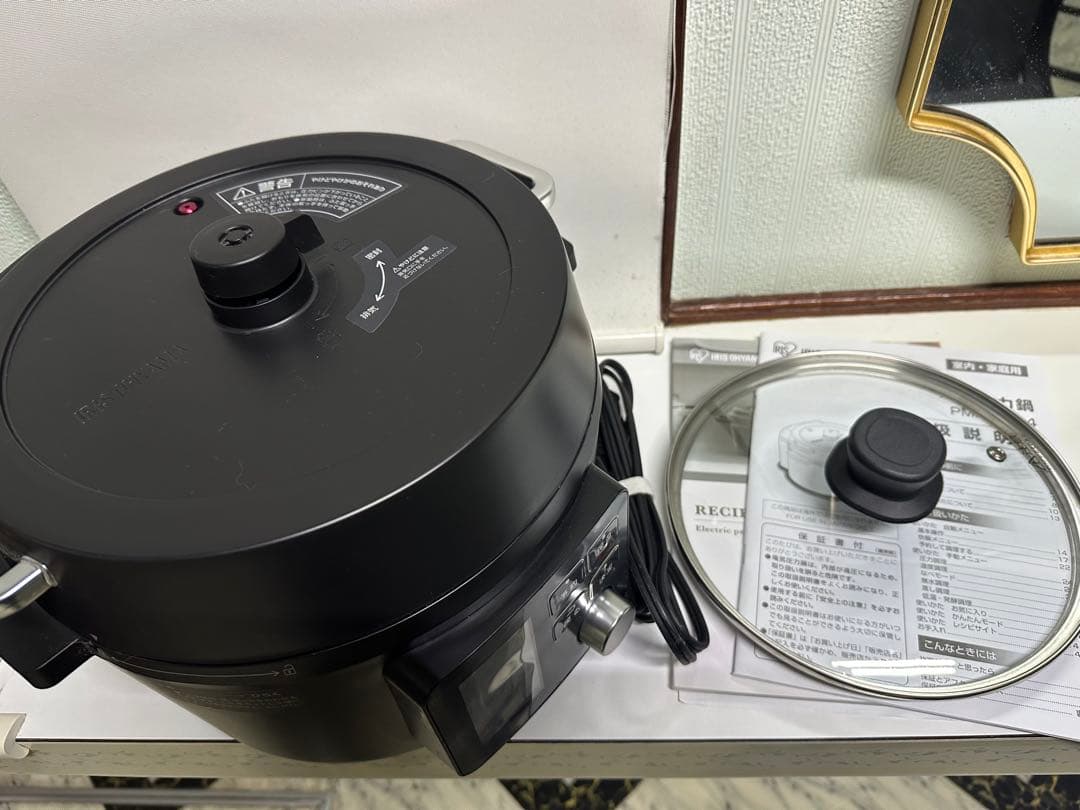 a*✨様 IRIS OHYAMA 電気圧力鍋 PMP-MA4 4.0L ブラック