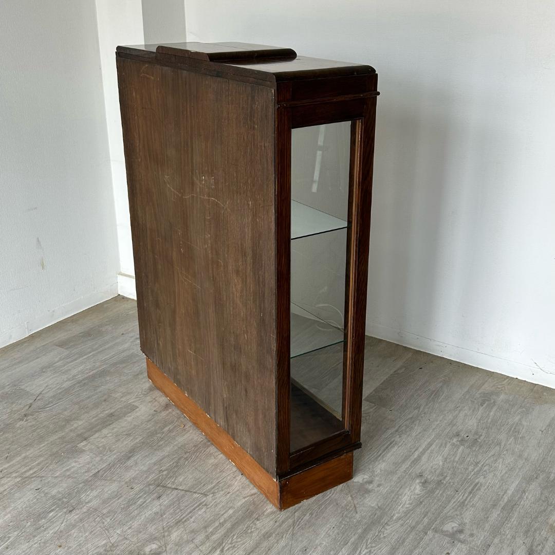 イギリス アンティーク　家具 ディスプレイ キャビネット　1930年頃 509A