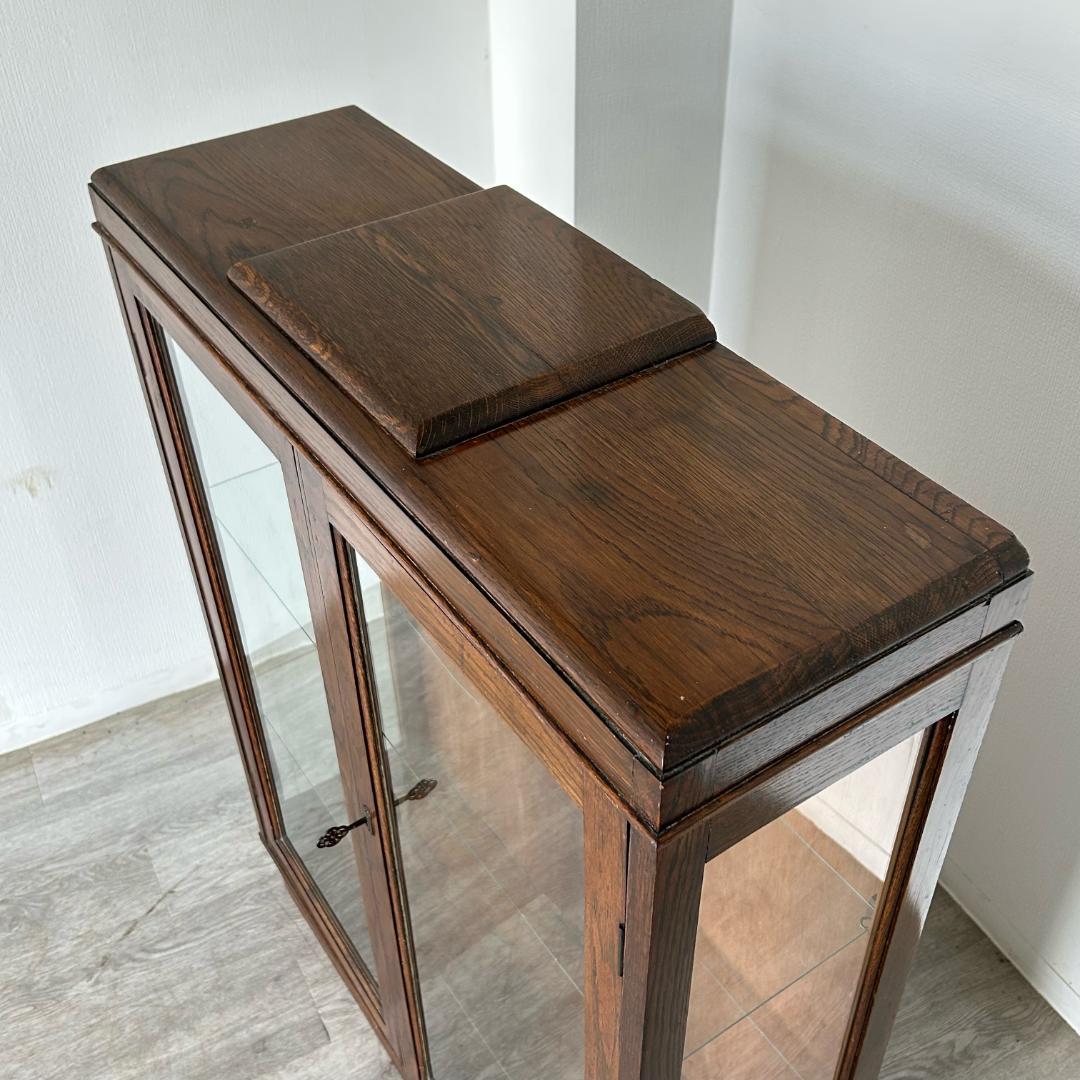 イギリス アンティーク　家具 ディスプレイ キャビネット　1930年頃 509A