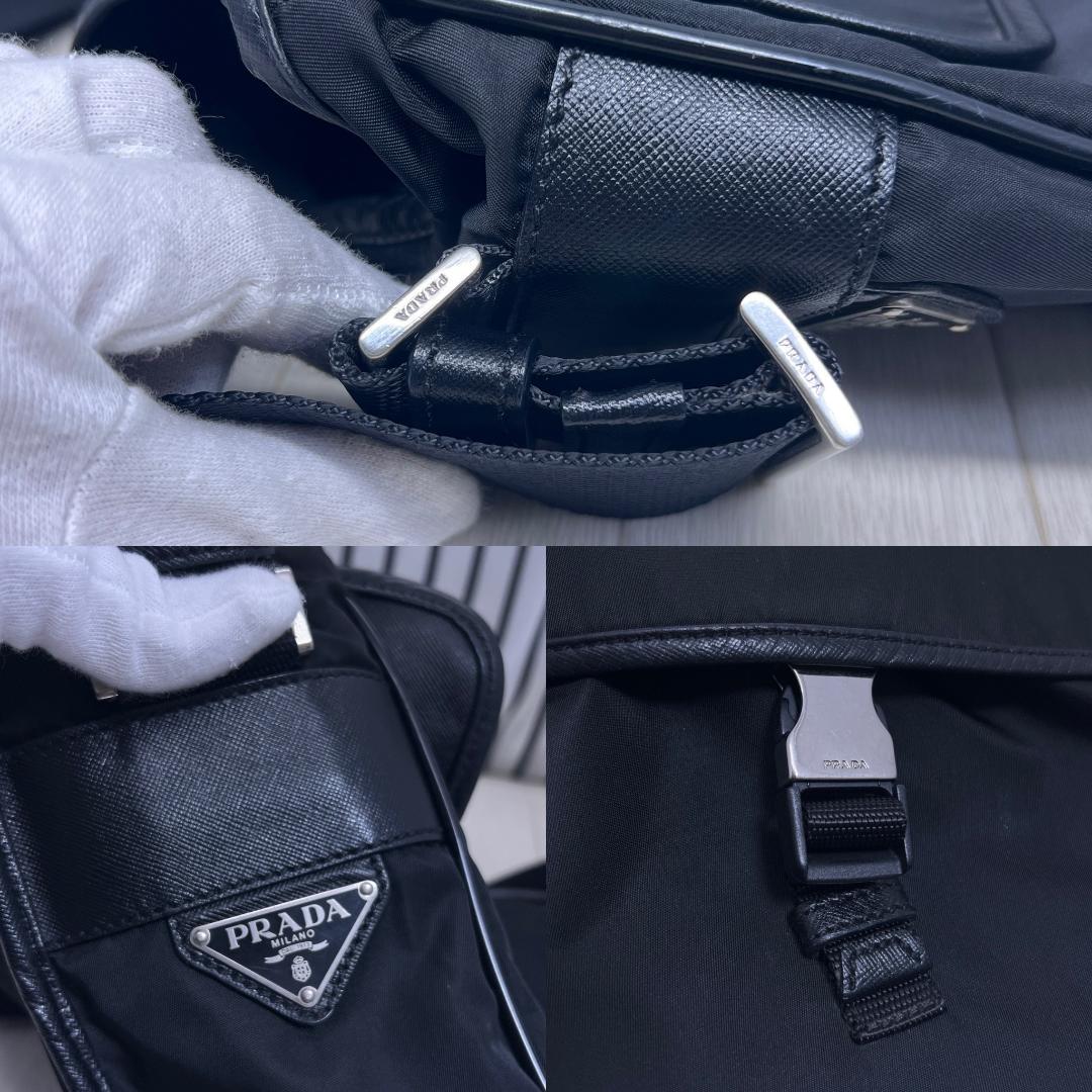 【美品】PRADA×プラダ 斜めがけショルダーバッグ