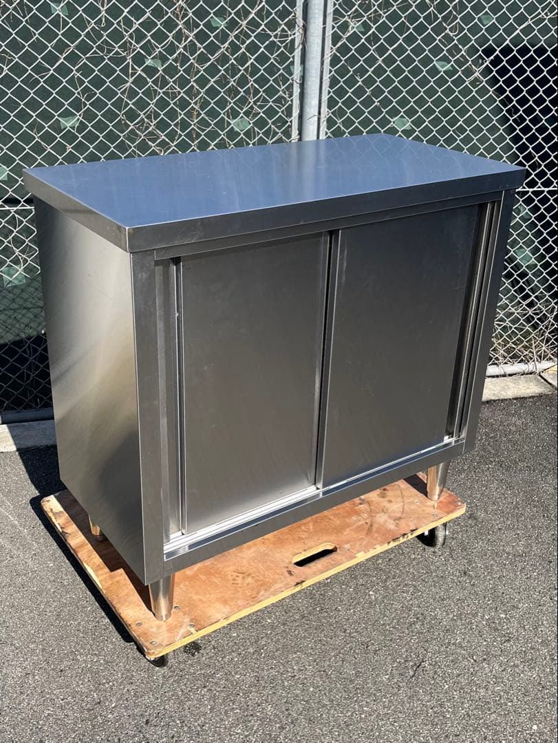 ステンレスキャビネット 作業台 ワークテーブル 業務用　920×450×850