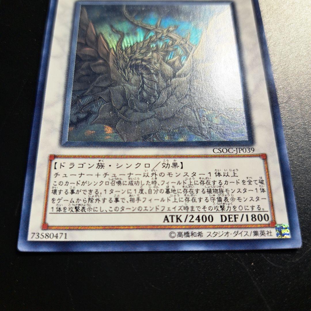 5 遊戯王 ブラック・ローズ・ドラゴン ホログラフィックレア