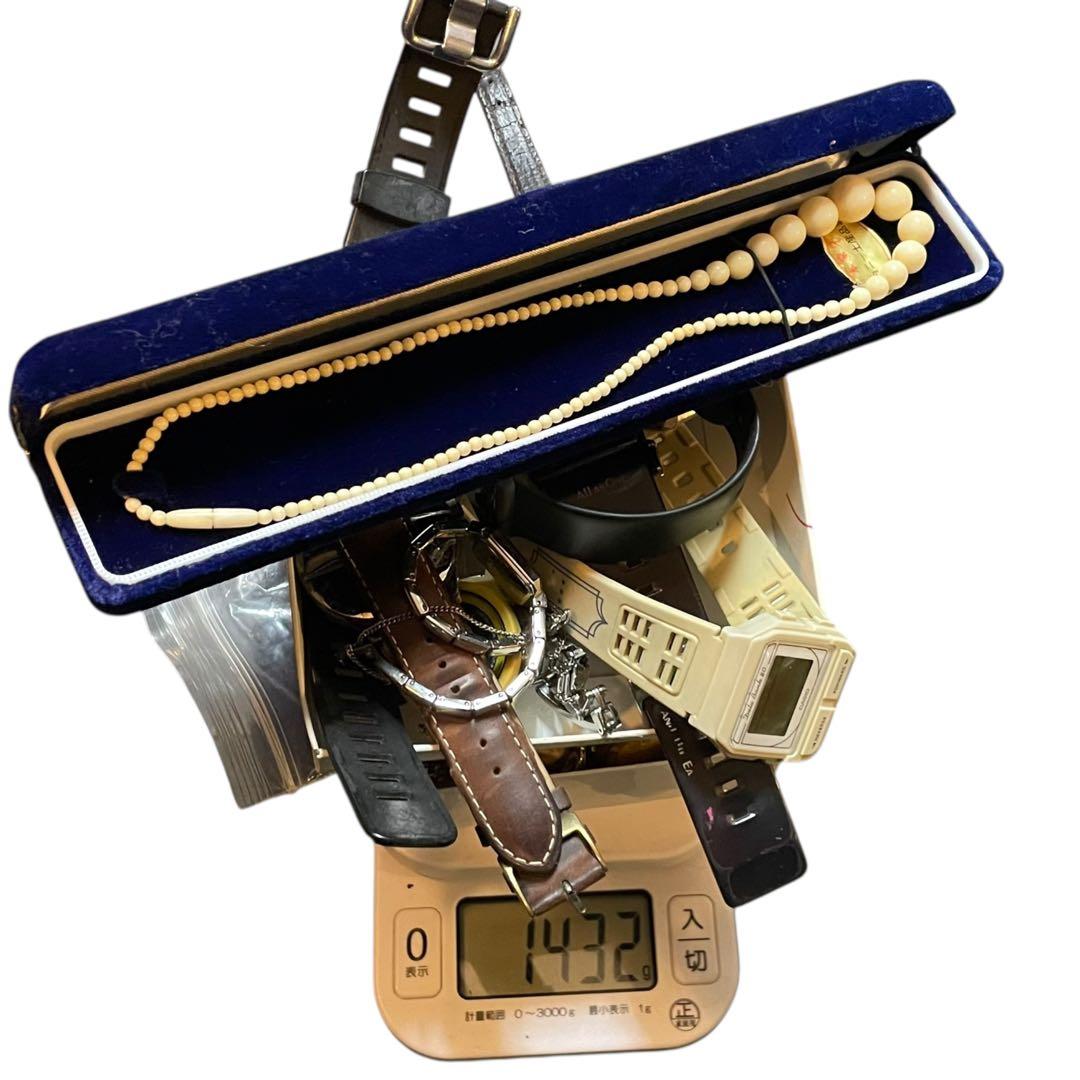 遺品整理　ジュエリーまとめ1432g 未検品 ジュエリーコレクションセット 時計