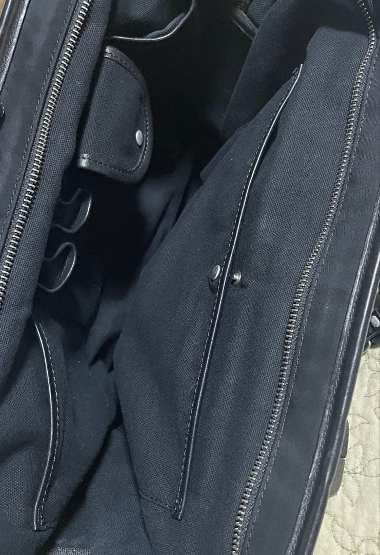 【美品】フェリージ FELISI 8637/2 DS ブリーフケース ブラック