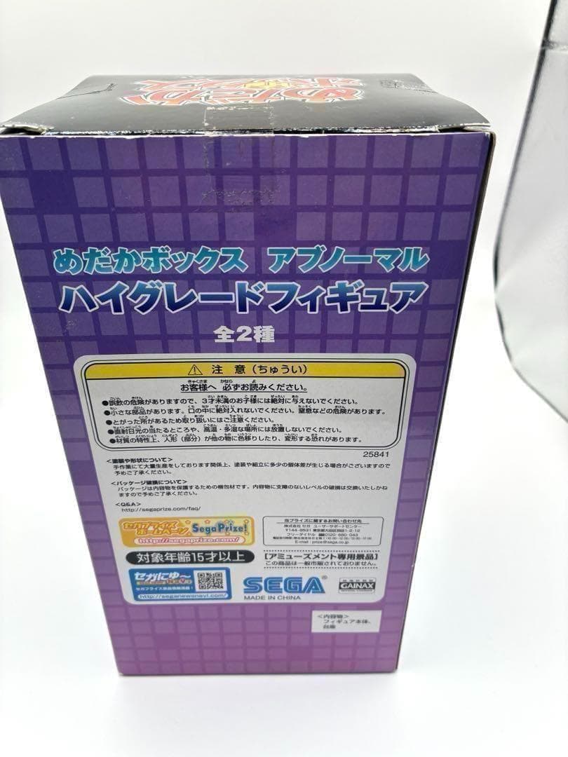 めだかボックス アブノーマル ハイグレードフィギュア 球磨川禊 黒神くじら