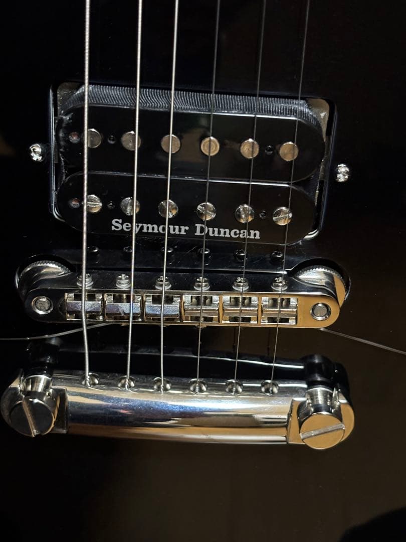 富士弦 Coolz SG エレキギター ブラック セイモアダンカン等搭載