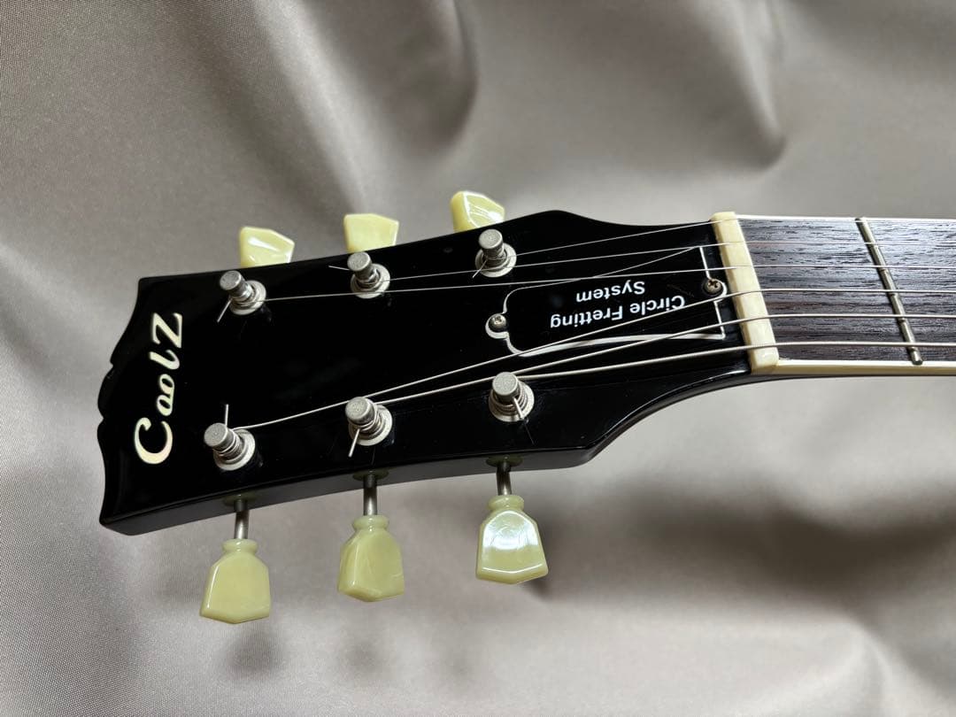 富士弦 Coolz SG エレキギター ブラック セイモアダンカン等搭載