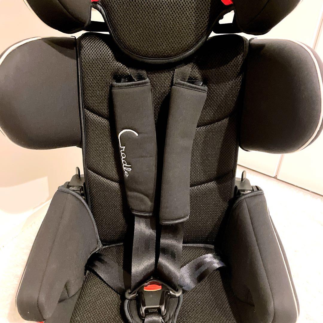 クレイドル・オーカ美品✨モバイルシート ISOFIXジュニアシートBD-801