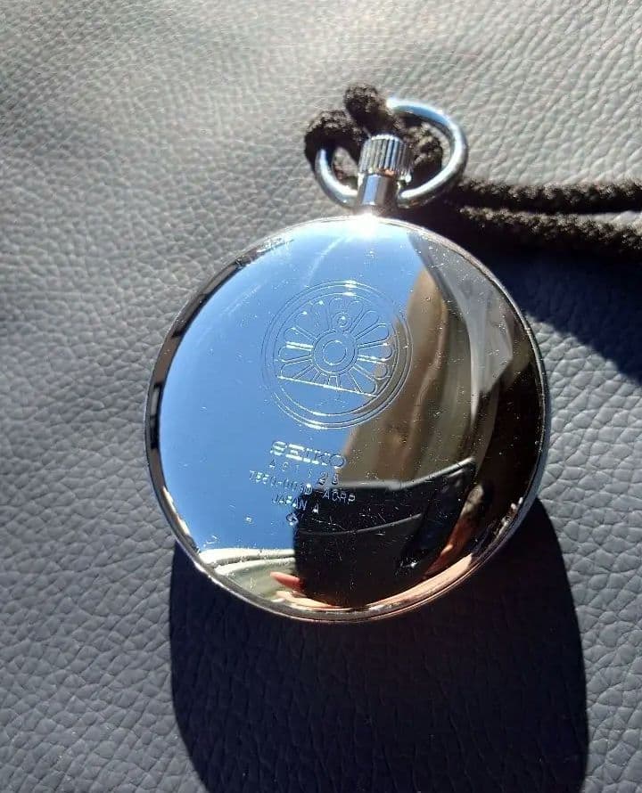 【動輪マーク刻印・稼働中】セイコー SEIKO 鉄道時計 懐中時計 国鉄 JR