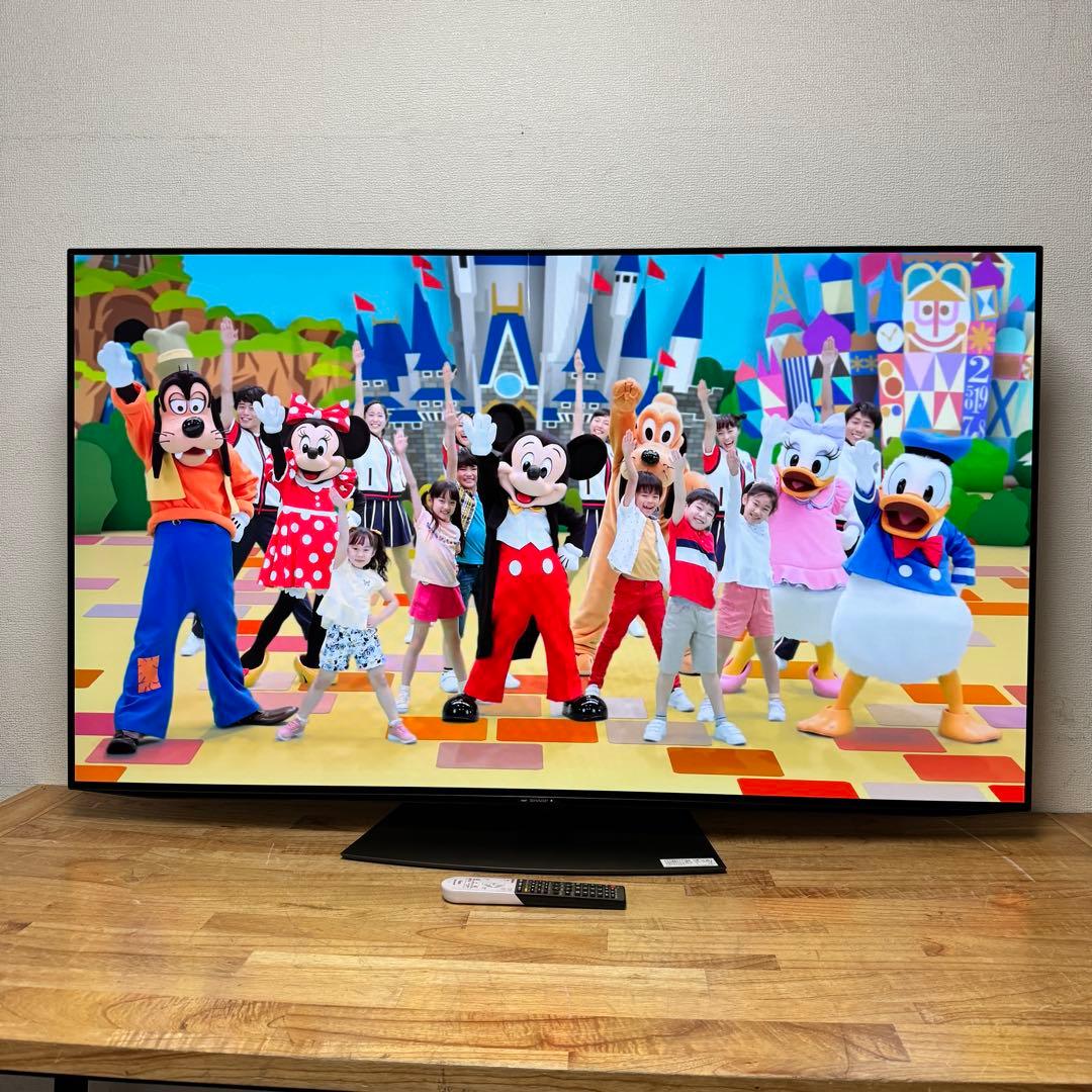 シャープ 60V型 4K液晶テレビ AQUOS 4T-C60DL1 動画アプリ○